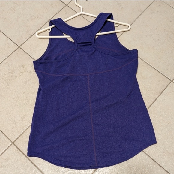 Athleta Racerback Tank Top, Purple, Size Medium - Picture 2 of 5